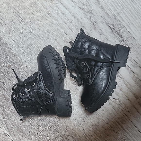 Toddler combat boots - Picture 4 of 5